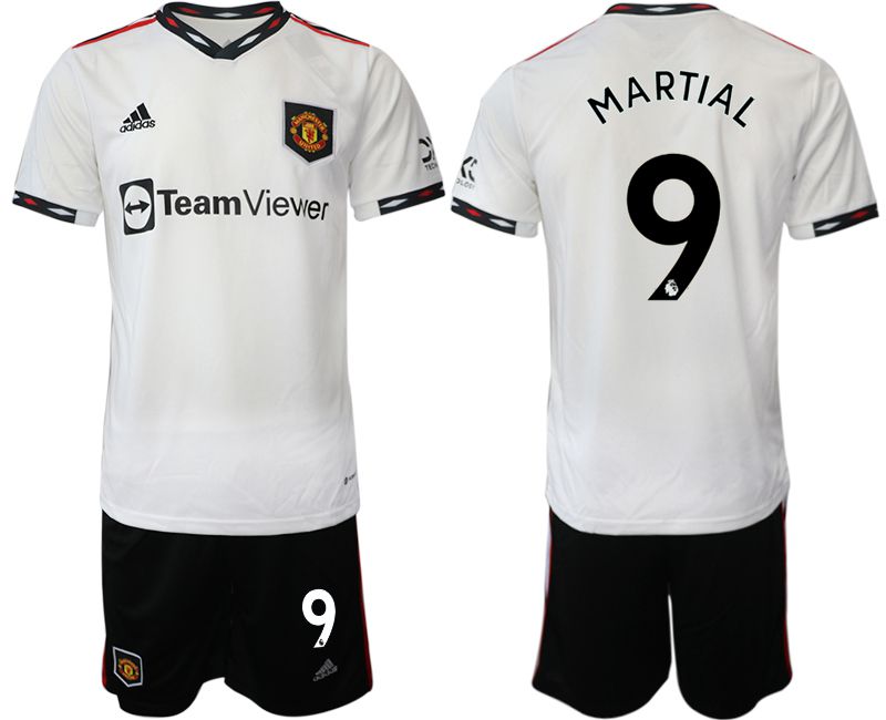 Men 2022-2023 Club Manchester United away white #9 Soccer Jersey->tottenham jersey->Soccer Club Jersey